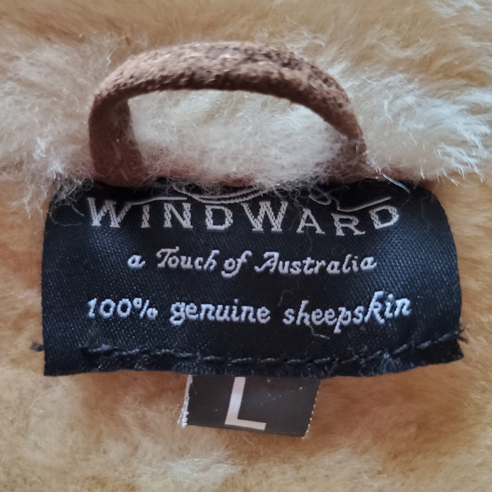 Cozy Tan Teddy Sheepskin Jacket - Picture 3 of 5